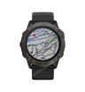 Часы Garmin Fenix 6X Pro Solar титановый серый DLC с черным ремешком