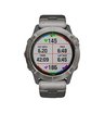 Часы Garmin Fenix 6X Pro Solar титановый с титановым браслетом
