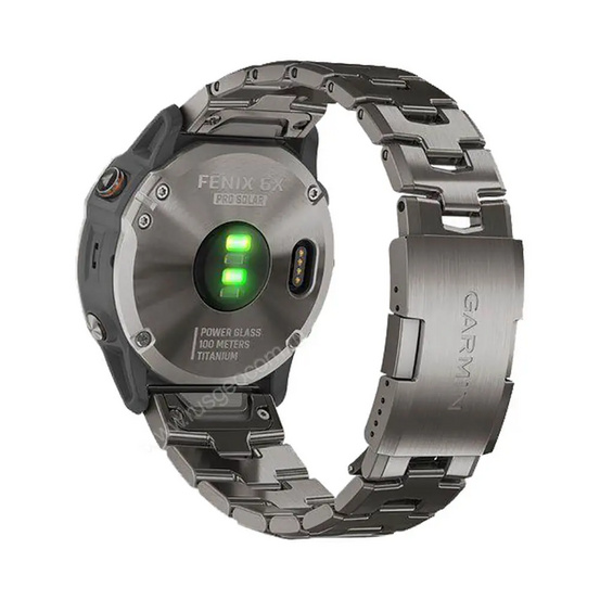Часы Garmin Fenix 6X Pro Solar титановый с титановым браслетом