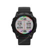 Часы Garmin Fenix 6X Pro черные с черным ремешком