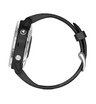 Часы Garmin Fenix 6S Solar серебристый с черным ремешком