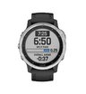 Часы Garmin Fenix 6S Solar серебристый с черным ремешком