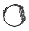 Часы Garmin Fenix 6S серебристые с черным ремешком