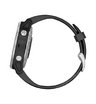Часы Garmin Fenix 6S серебристые с черным ремешком