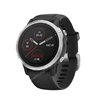 Часы Garmin Fenix 6S серебристые с черным ремешком