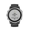 Часы Garmin Fenix 6S серебристые с черным ремешком