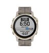 Часы Garmin Fenix 6S Sapphire золотистый с серым кожаным ремешком