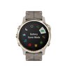 Часы Garmin Fenix 6S Sapphire золотистый с серым кожаным ремешком