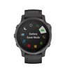 Часы Garmin Fenix 6S Sapphire серый DLC с черным ремешком