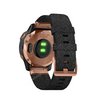 Часы Garmin Fenix 6S Sapphire розовое золото с черным нейлоновым ремешком