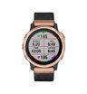 Часы Garmin Fenix 6S Sapphire розовое золото с черным нейлоновым ремешком