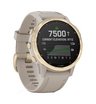 Часы Garmin Fenix 6S Pro Solar золотистый с песочным ремешком