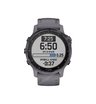 Часы Garmin Fenix 6S Pro Solar аметистовый с темно-серым ремешком