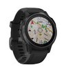 Часы Garmin Fenix 6S Pro черный с черным ремешком