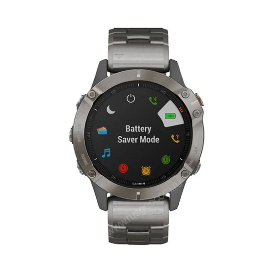 Часы Garmin Fenix 6 Sapphire титановый с титановым браслетом