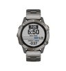 Часы Garmin Fenix 6 Sapphire титановый с титановым браслетом