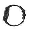 Часы Garmin Fenix 6 Sapphire серые с черным ремешком