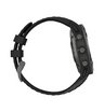 Часы Garmin Fenix 6 Sapphire серые с черным ремешком