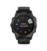 Часы Garmin Fenix 6 Sapphire серые с черным ремешком