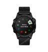 Часы Garmin Fenix 6 Sapphire черный DLC с плетеным черным нейлоновым ремешком