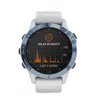 Часы Garmin Fenix 6 Pro Solar синий минерал с белым ремешком