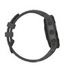 Часы Garmin Fenix 6 Pro Solar черные с серым ремешком