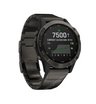 Часы Garmin Fenix 6 Pro Solar титановый DLC карбон с DLC титановым ремешком