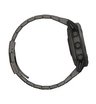 Часы Garmin Fenix 6 Pro Solar титановый DLC карбон с DLC титановым ремешком