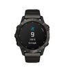 Часы Garmin Fenix 6 Pro Solar титановый DLC карбон с DLC титановым ремешком