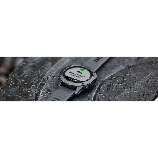 Часы Garmin Fenix 6 Pro черные с черным ремешком