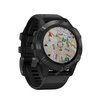 Часы Garmin Fenix 6 Pro черные с черным ремешком