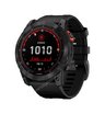 Часы Garmin Fenix 7X Solar серый с черным ремешком