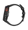 Часы Garmin Fenix 7X Solar серый с черным ремешком
