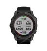 Часы Garmin Fenix 7X Sapphire Solar титановый угольно-серый DLC с силиконовым ремешком