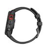 Часы Garmin Fenix 7 Solar серый с черным ремешком