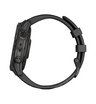 Часы Garmin Fenix 7 Sapphire Solar титановый серый DLC с черным ремешком