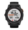 Часы Garmin Fenix 7 PRO Solar серый с черным ремешком