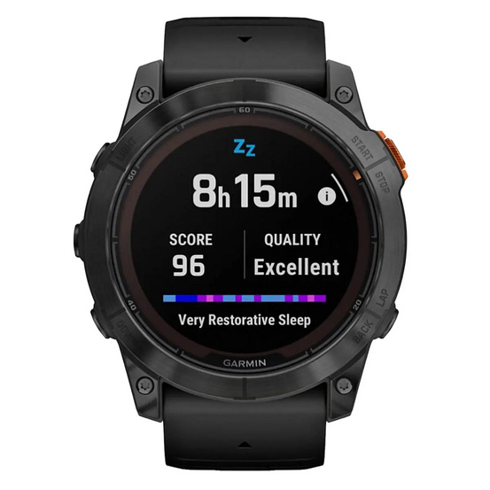 Часы Garmin Fenix 7 PRO Solar Edition серый корпус с черным ремешком