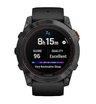 Часы Garmin Fenix 7 PRO Solar Edition серый корпус с черным ремешком