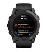 Часы Garmin Fenix 7 PRO Solar Edition серый корпус с черным ремешком