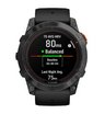 Часы Garmin Fenix 7 PRO Solar Edition серый корпус с черным ремешком