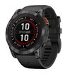 Часы Garmin Fenix 7 PRO Solar Edition серый корпус с черным ремешком