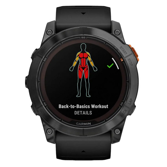 Часы Garmin Fenix 7 PRO Solar Edition серый корпус с черным ремешком