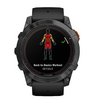 Часы Garmin Fenix 7 PRO Solar Edition серый корпус с черным ремешком
