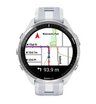 Часы Garmin Forerunner 965 белые, титановый безель, с белым ремешком