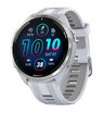 Часы Garmin Forerunner 965 белые, титановый безель, с белым ремешком