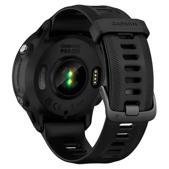 Часы Garmin Forerunner 955 Solar с черным ремешком