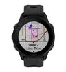 Часы Garmin Forerunner 955 с черным ремешком