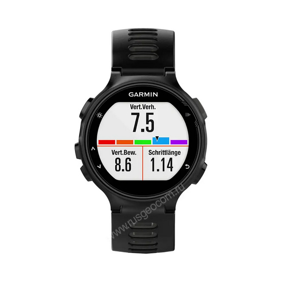 Часы Garmin Forerunner 735XT HRM-Tri-Swim черно-серые
