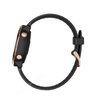 Часы Garmin Forerunner 645 Music розовое золото с черным ремешком
